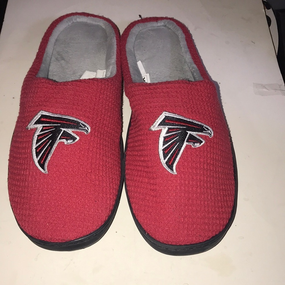 Men’s NFL Falcons Slip-On Slippers